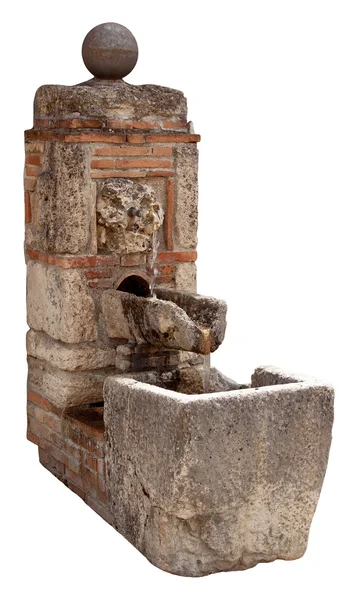 Каменный фонтан — стоковое фото