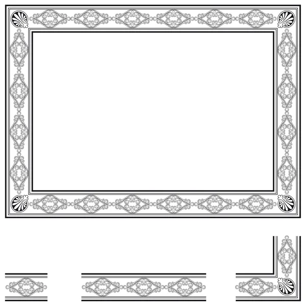 Deco frame — Stock Vector