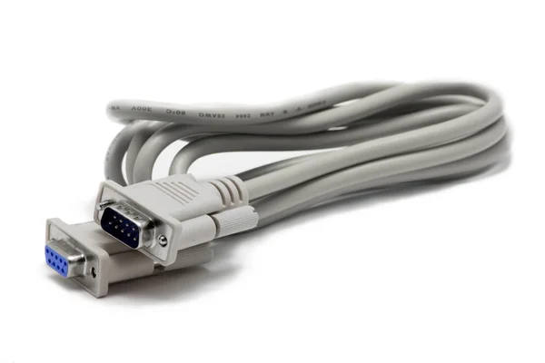 RS232 seriële kabel — Stockfoto