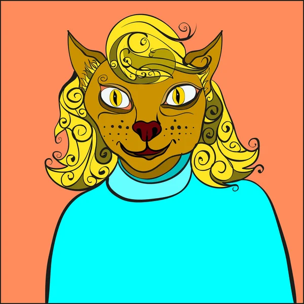 kedi portre