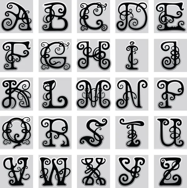 Alphabet — Image vectorielle