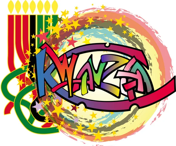 Kwanzaa. — Vector de stock