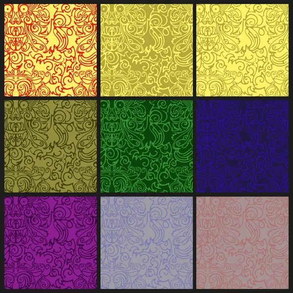 Bezešvé pattern, lebka — Stockový vektor