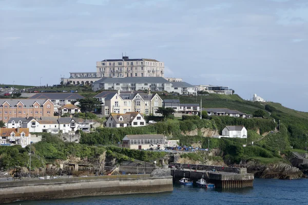 Puerto de Newquay cornwall — Foto de Stock