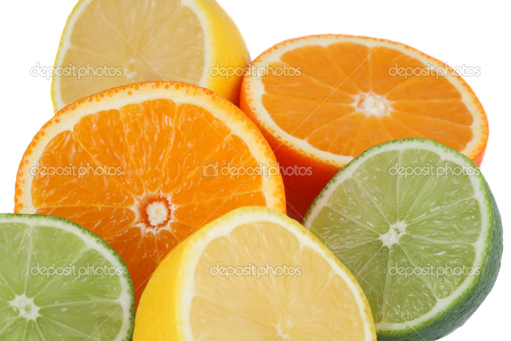 Oranges Lemons Limes Citrus Fruits Stock Photo C Dmediapro