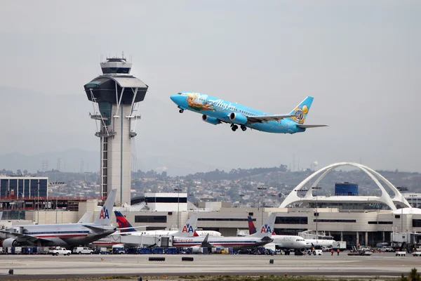 Magie van disneyland 737-400 Rechtenvrije Stockafbeeldingen