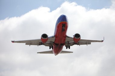Güneybatı 737 iniş at lax