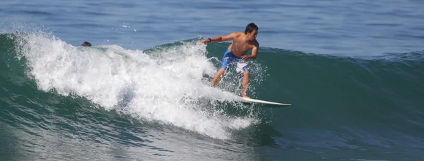 Surfing at El Porto in Manhattan Beach, CA — Stock Photo, Image