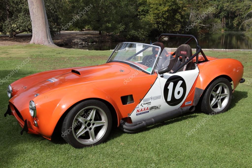Shelby Cobras at the Los Angeles Arboretum Stock Editorial Photo