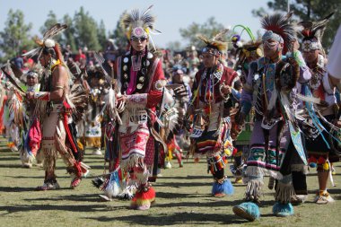 San Manuel Indians Pow Wow - 2012 clipart