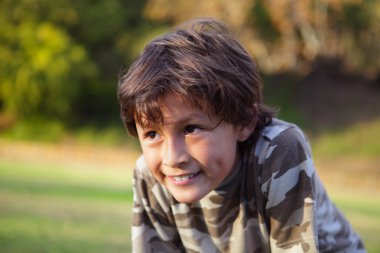 gülen çocuk parkı günbatımı