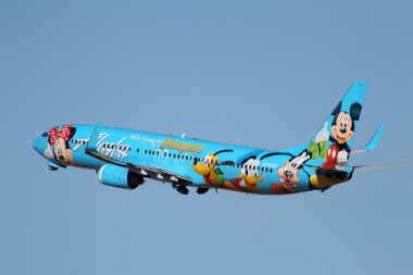 Alaska airlines ruhu disneyland 737-400