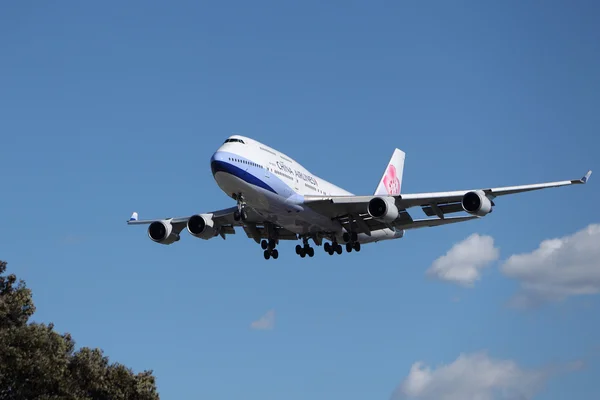 Linee aeree della Cina boeing 747 409 — Foto Stock