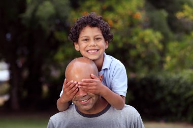 karışık ırk baba ve oğul