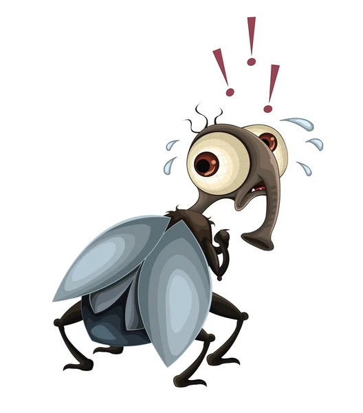 Mała mucha — Wektor stockowy