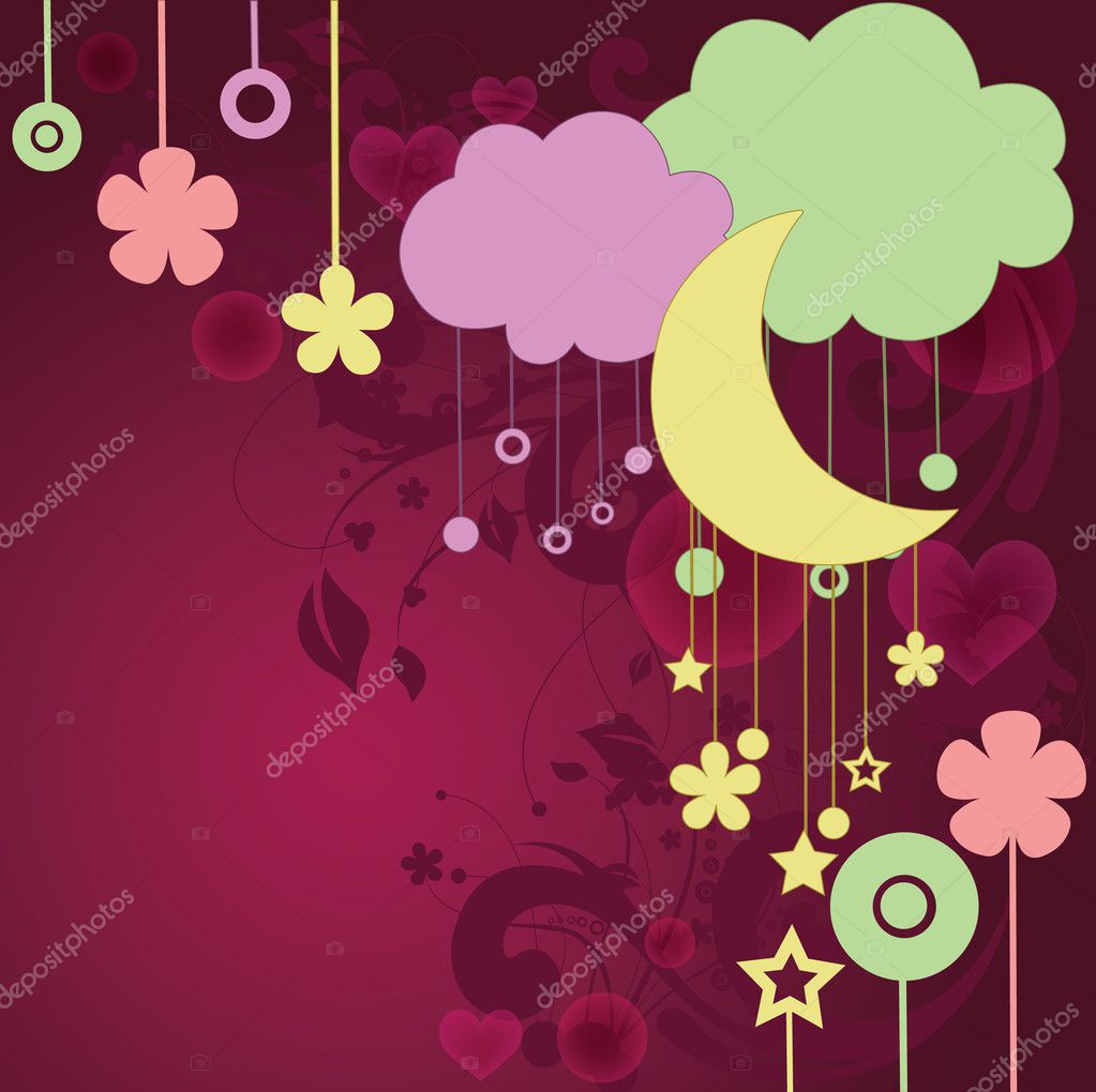 Dream Background Stock Vector Image by ©magurok5 #24643453