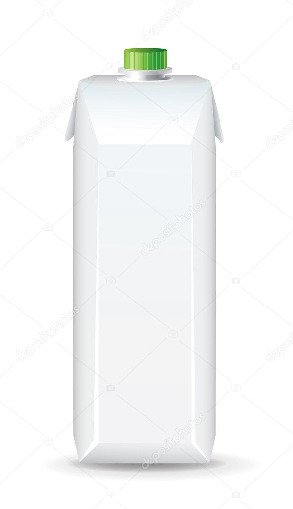 Juice box template — Stock Vector © magurok5 26102331