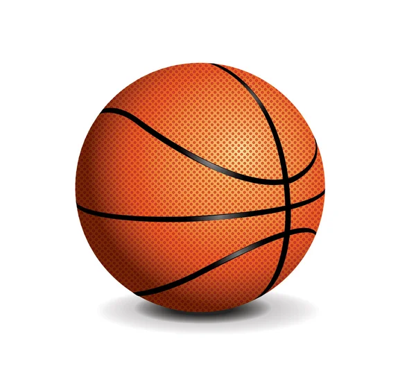 Pallone da basket — Vettoriale Stock