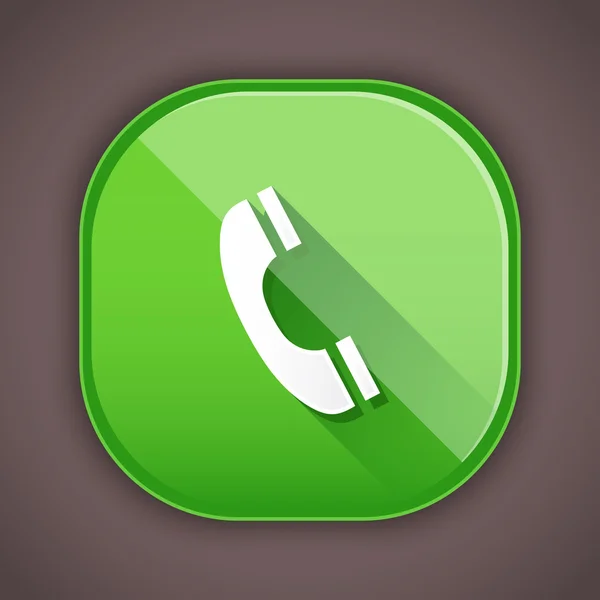 Icona del telefono vettoriale — Vettoriale Stock