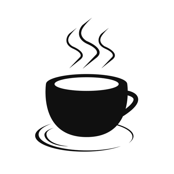 Vector koffiekopje pictogram — Stockvector