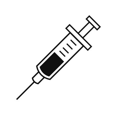 Vector Syringe Icon clipart