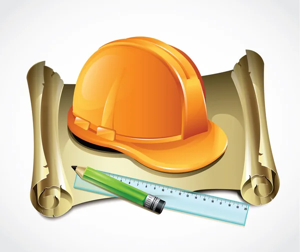 Builders Icons — Stock Vector