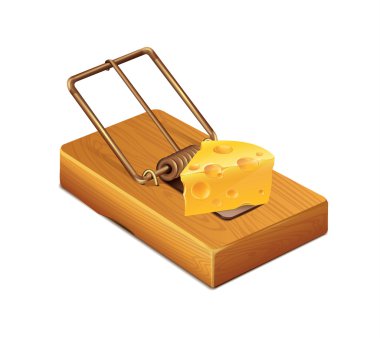 Mousetrap Cheese clipart