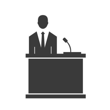 vektör hoparlör simgesi