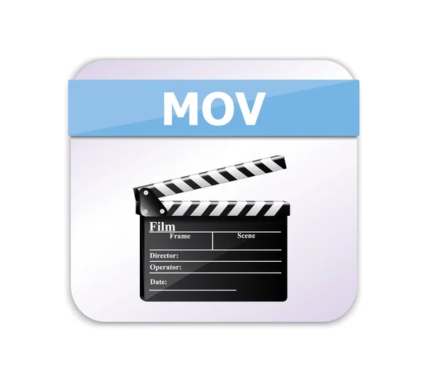 Icône MOV — Image vectorielle