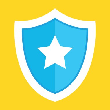 vektör kalkan simgesi