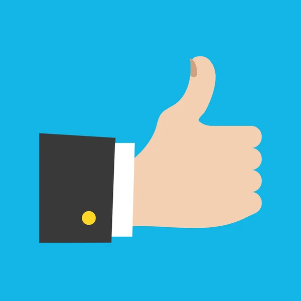 Vector Thumbs Up Icon — Stock Vector