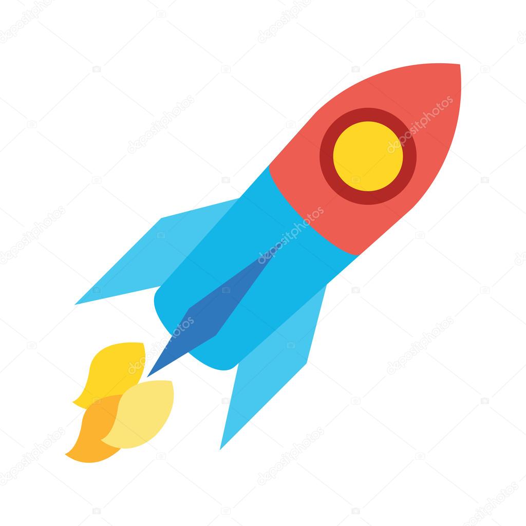 Vector Rocket Icon