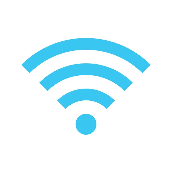Icona di rete wireless vettoriale Vettoriali Stock Royalty Free