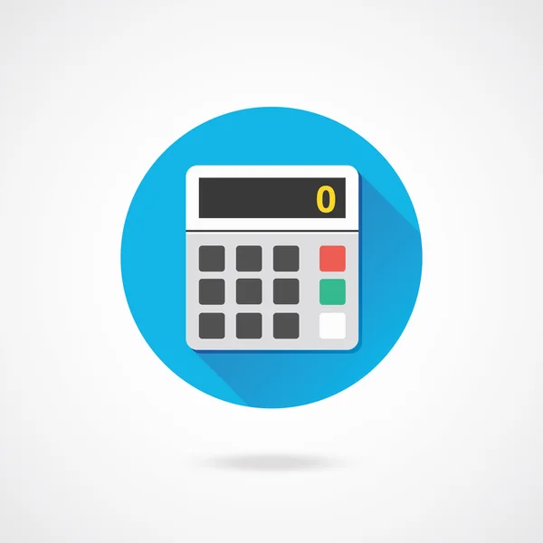 Vector Calculator Icon — Stock Vector