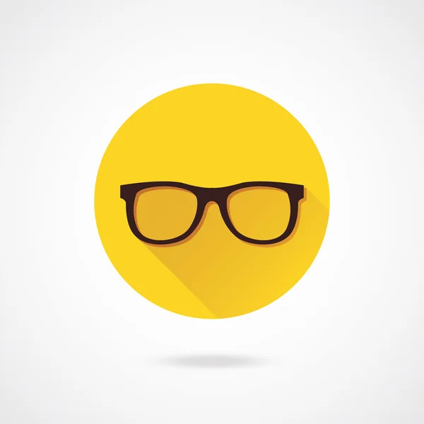 Icono de gafas vectoriales — Vector de stock