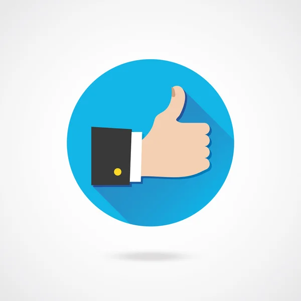 Vector Thumb Up Icon — Stock Vector