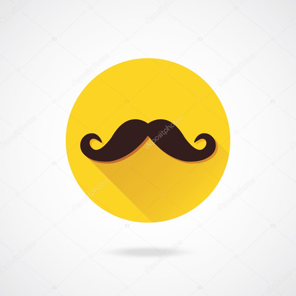 Vector Mustache Icon