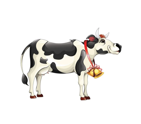 Vetor de vaca —  Vetores de Stock