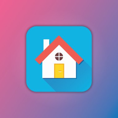 vektör ev simgesini