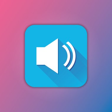 vektör ses simgesini