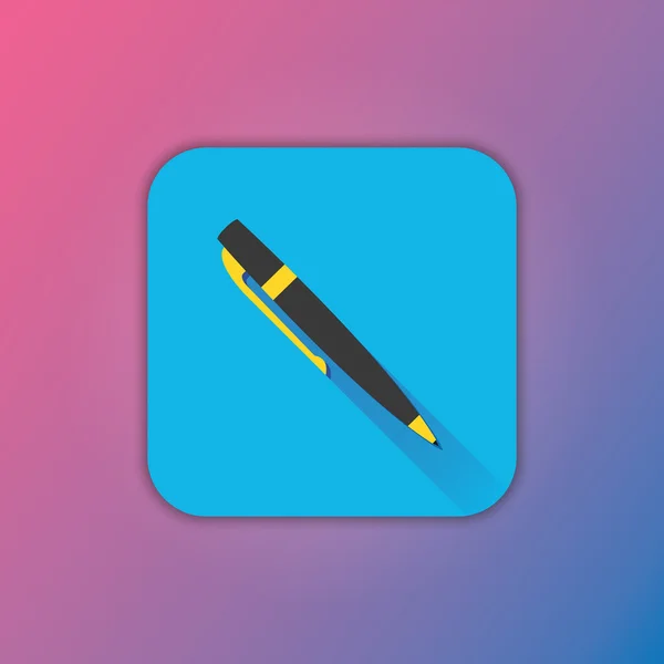 Vektor penna ikon — Stock vektor