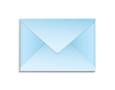 mavi bir zarf içerisinde