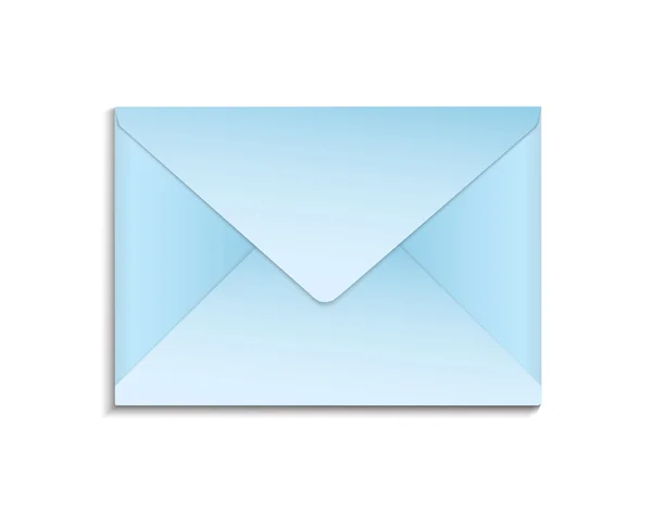 青色の封筒 — ストックベクタ
