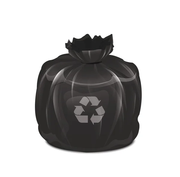 Sac poubelle — Image vectorielle