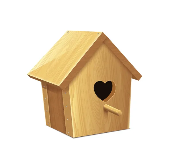Boîte de nidification Coeur — Image vectorielle