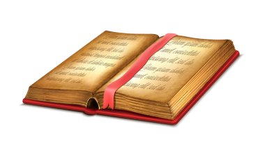 eski kitap açıldı