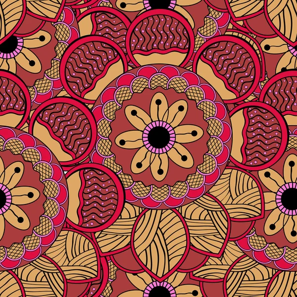 Patrón floral abstracto — Archivo Imágenes Vectoriales