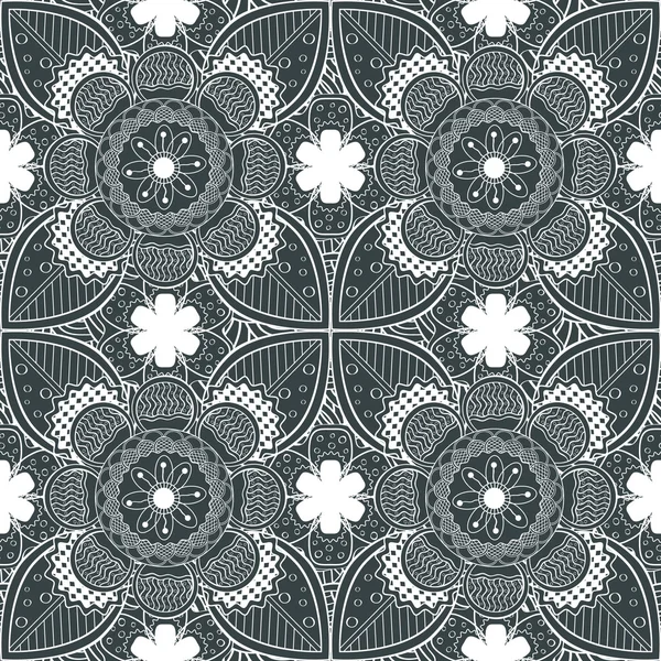 Dentelle motif blanc — Image vectorielle