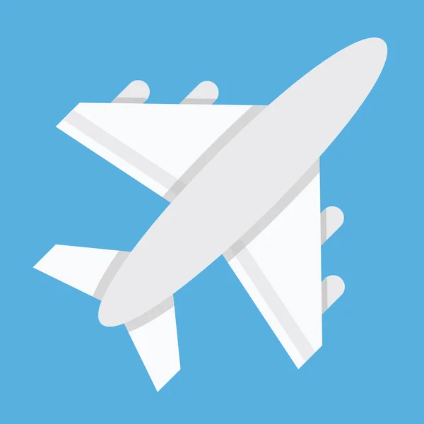 Vektorové ikony letadlo — Stockový vektor