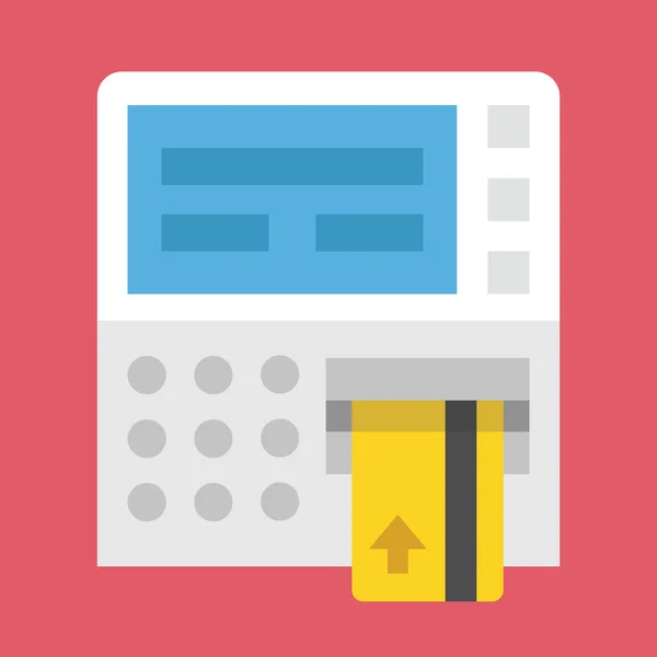 Vector ATM Icono — Vector de stock